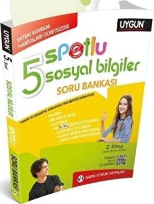 5. Sınıf Spotlu Sosyal Bilgiler Soru Bankası kapağı