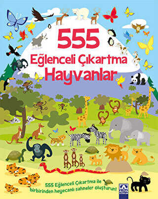 555 Eğlenceli Çıkartma - Hayvanlar