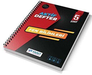 5. Sınıf Fen Bilimleri Aktif Defter kapağı