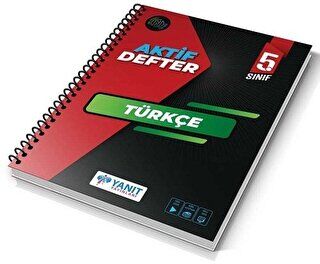 5. Sınıf Türkçe Aktif Defter kapağı