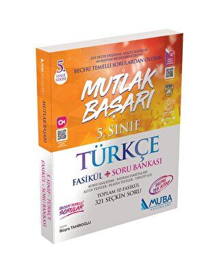 Mutlak Başarı 5. Sınıf Türkçe Fasikül + Soru Bankası kapağı