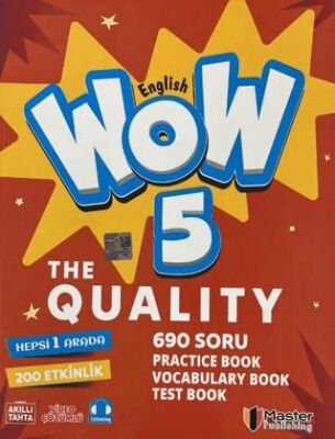 5. Sınıf Wow English The Quality Fenomen Okul kapağı