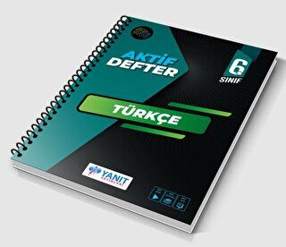 6. Sınıf Türkçe Aktif Defter kapağı
