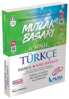 6. Sınıf Türkçe Mutlak Değer Fasikül ve Soru Bankası kapağı