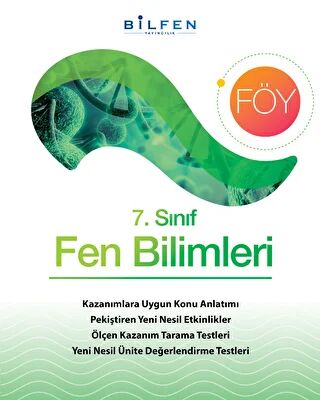 7. Sınıf Fen Bilimleri Öğrenim Föyleri kapağı