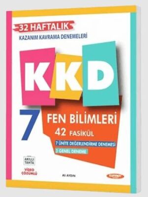 7. Sınıf Fen Bilimleri Haftalık Kazanım Kavrama Föyleri kapağı