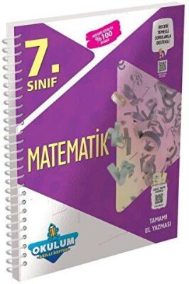 7. Sınıf Matematik Okulum Akıllı Defter kapağı