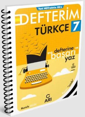 7. Sınıf Türkçe Defterim kapağı