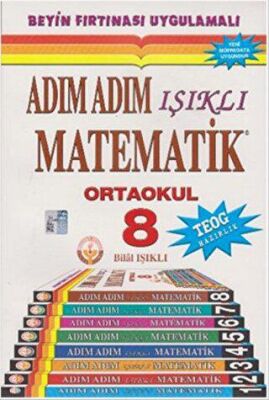 Bilal Işıklı Yayınları 8. Sınıf Adım Adım Işıklı Matematik Konu Anlatımlı
