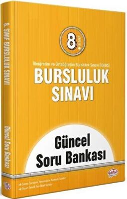 Editör 8. Sınıf Bursluluk Sınavı Güncel Soru Bankası kapağı