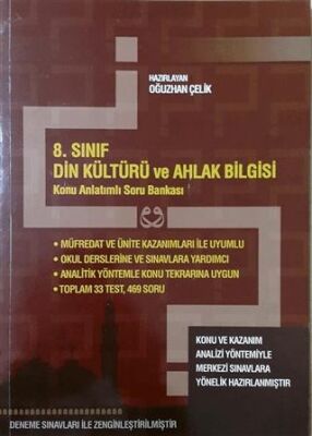 Yuka Kids 8. Sınıf Din Kültürü ve Ahlak Bilgisi Konu Anlatımlı Soru Bankası