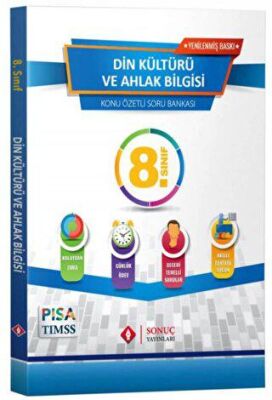 8. Sınıf Din Kültürü ve Ahlak Bilgisi Konu Özetli Soru Bankası Set kapağı