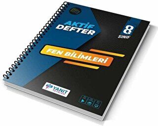 8. Sınıf Fen Bilimleri Aktif Defter kapağı