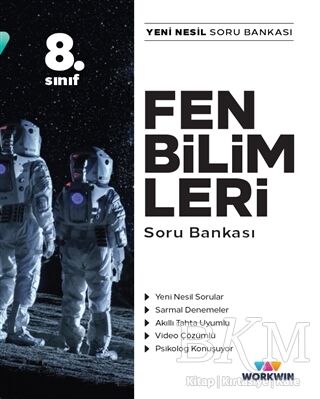 8. Sınıf Fen Bilimleri Soru Bankası kapağı