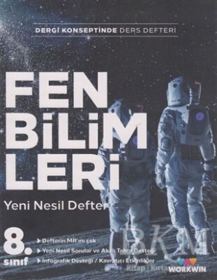 8. Sınıf Fen Bilimleri Yeni Nesil Defter kapağı