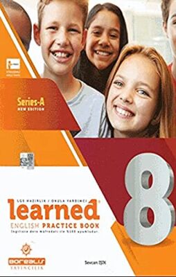 8. Sınıf Learned English Practice Book kapağı