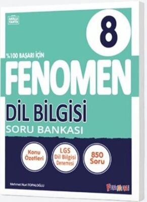 8. Sınıf LGS Dil Bilgisi Fenomen Soru Bankası kapağı
