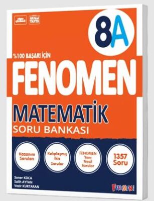 8. Sınıf LGS Matematik A Fenomen Soru Bankası kapağı