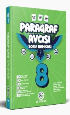 8. Sınıf LGS Paragraf Soru Bankası kapağı