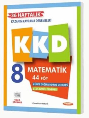 8. Sınıf Matematik Kazanım Kavrama Denemeleri kapağı