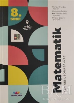 8. Sınıf Matematik Yeni Nesil Soru Bankası kapağı