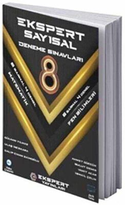 8. Sınıf Sayısal Deneme Sınavları kapağı