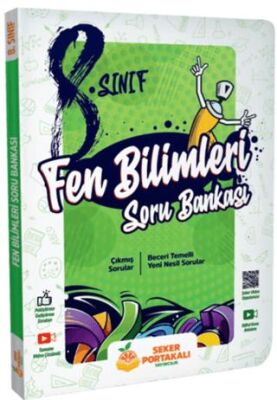 8. Sınıf Fen Bilimleri Soru Bankası kapağı