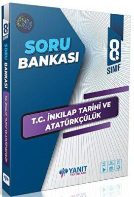8. Sınıf TC İnkılap Tarihi ve Atatürkçülük Soru Bankası kapağı