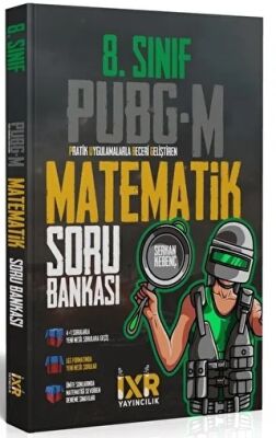 8. Sınıf Matematik PUBG-M Soru Bankası kapağı