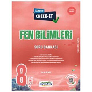 8. Sınıf Kendini Check - Et Fen Bilimleri Soru Bankası kapağı