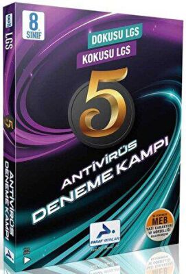 8. Sınıf LGS 5 Fasikül Antivirüs Deneme Kampı kapağı