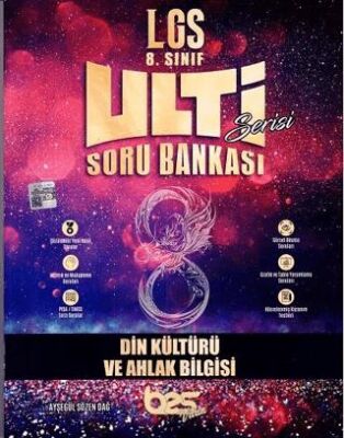 8. Sınıf LGS Din Kültürü ve Ahlak Bilgisi Ulti Soru Bankası kapağı