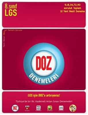 8. Sınıf LGS Doz Denemeleri kapağı