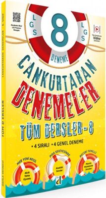 Damla Yayınevi Cankurtaran Denemeler Tüm Dersler - 8. Sınıf kapağı