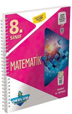 8. Sınıf Matematik Okulum Akıllı Defter kapağı