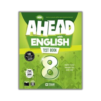 8. Sınıf New Ahead Wıth Englısh Test Book 2022 kapağı
