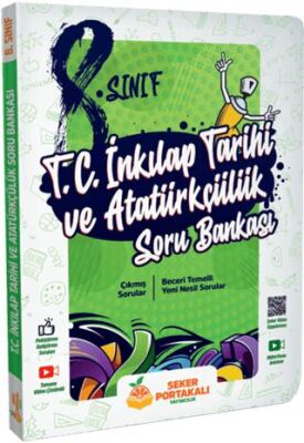 8. Sınıf T.C. İnkılap Tarihi Ve Atatürkçülük Soru Bankası kapağı