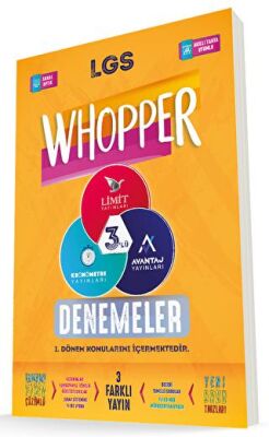 Limit - Avantaj - Kronometre LGS Whopper`lü Denemeler kapağı