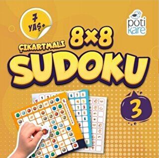 8x8 Çıkartmalı Sudoku 3 kapağı