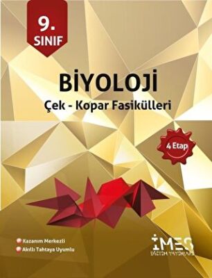 İMES Eğitim Yayınları 9. Sınıf Biyoloji Çek-Kopar Fasikülleri kapağı