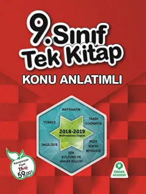 9. Sınıf Tek Kitap Konu Anlatımlı