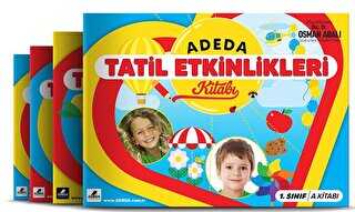 Adeda Tatil Etkinlikleri Kitabı 1. Sınıf kapağı
