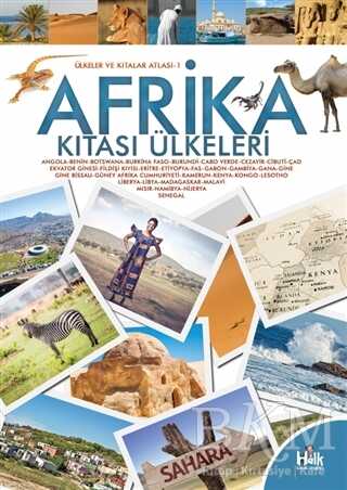 Afrika Kıtası Ülkeleri - Ülkeler ve Kıtalar Atlası 1 kapağı