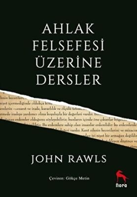 Ahlak Felsefesi Üzerine Dersler kapağı