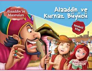 Alaaddin ve Kurnaz Büyücü - Üç Boyutlu Kitap