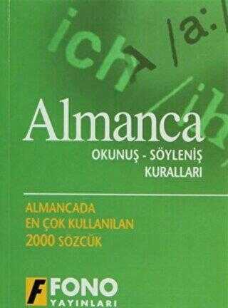 Almanca Okunuş - Söyleniş Kuralları