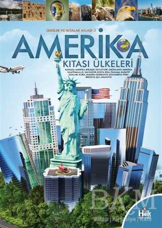 Amerika Kıtası Ülkeleri - Ülkeler ve Kıtalar Atlası 2 kapağı