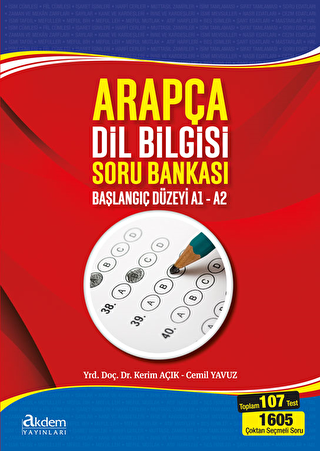 Arapça Dil Bilgisi Soru Bankası kapağı