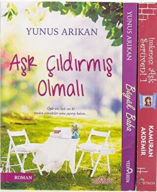 Aşk Serüveni Seti 3 Kitap kapağı