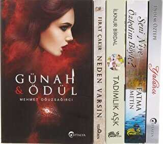 Aşk ve Gerilim Seti 5 Kitap Takım kapağı
